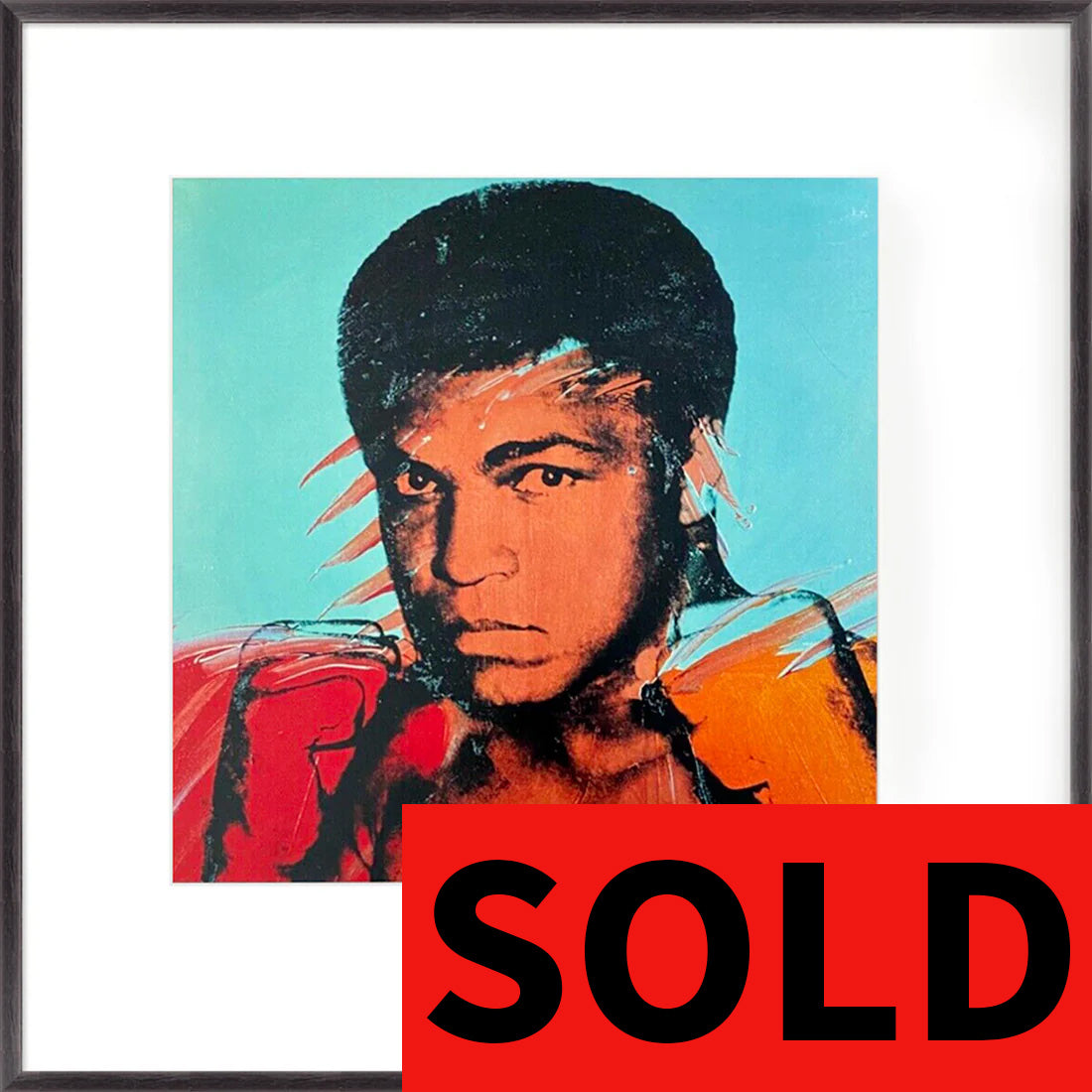 Andy Warhol 'Muhummad Ali'