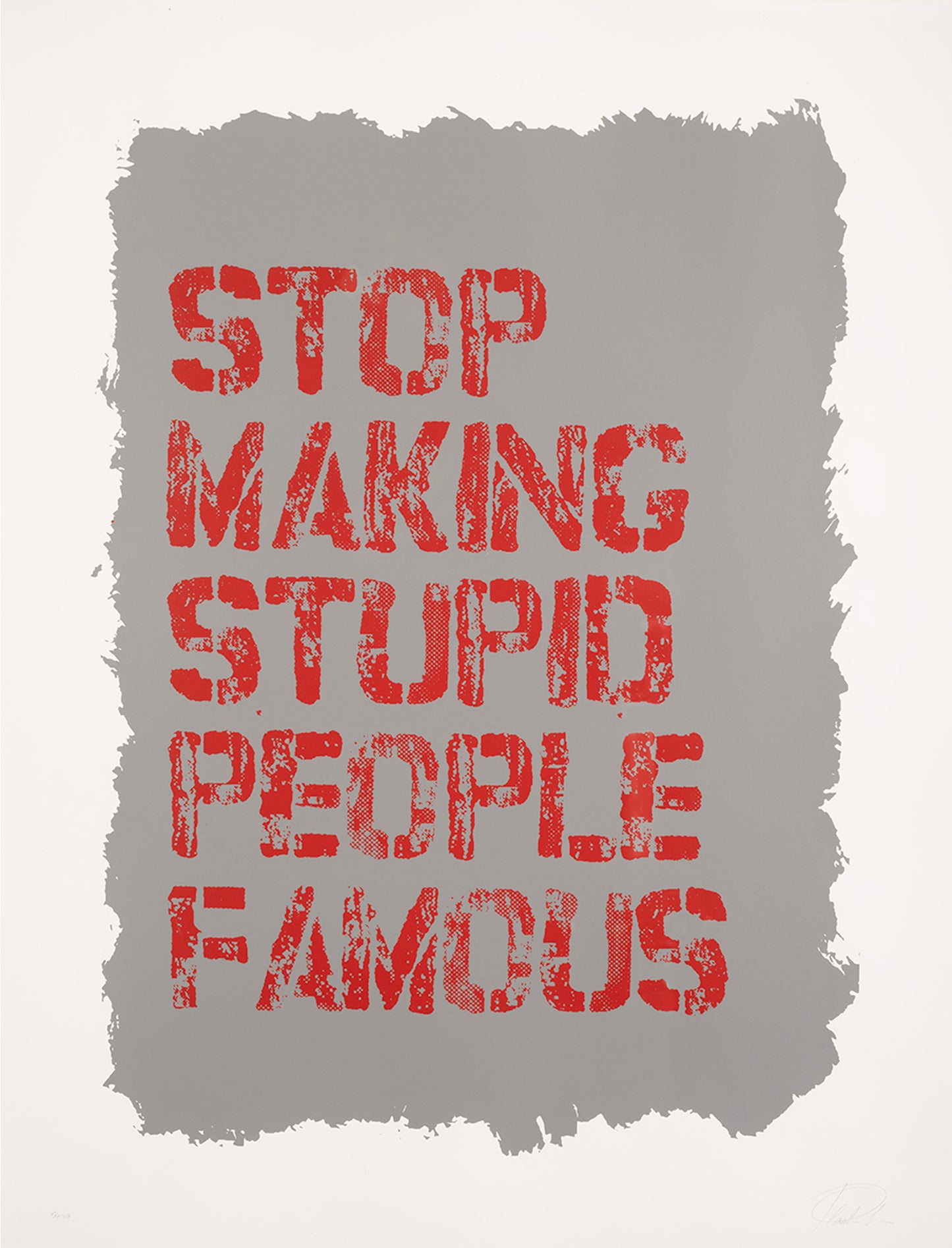 Plastic Jesus 'Stop Making Stupid People Famous'