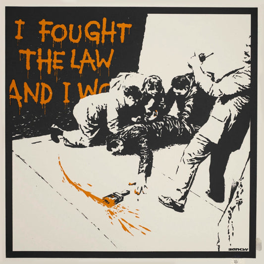 Banksy 'I Fought The Law'