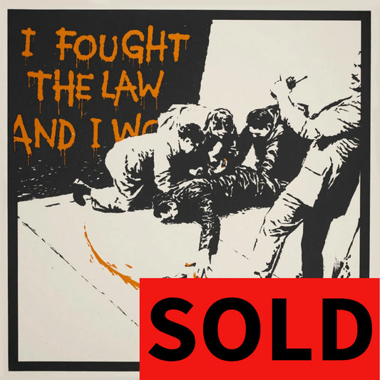 Banksy 'I Fought The Law'